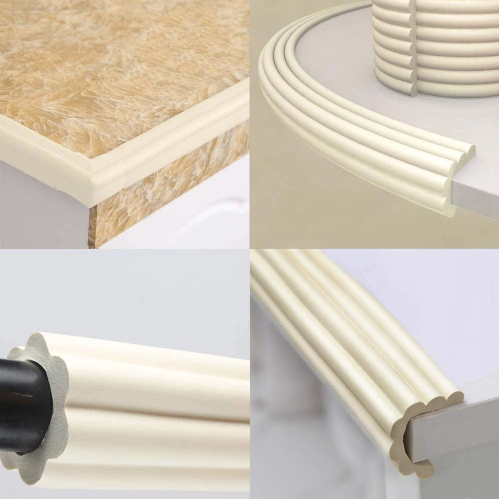 Multifunction Edge Guard for Baby Safety, Pre-Taped & Easy Installation