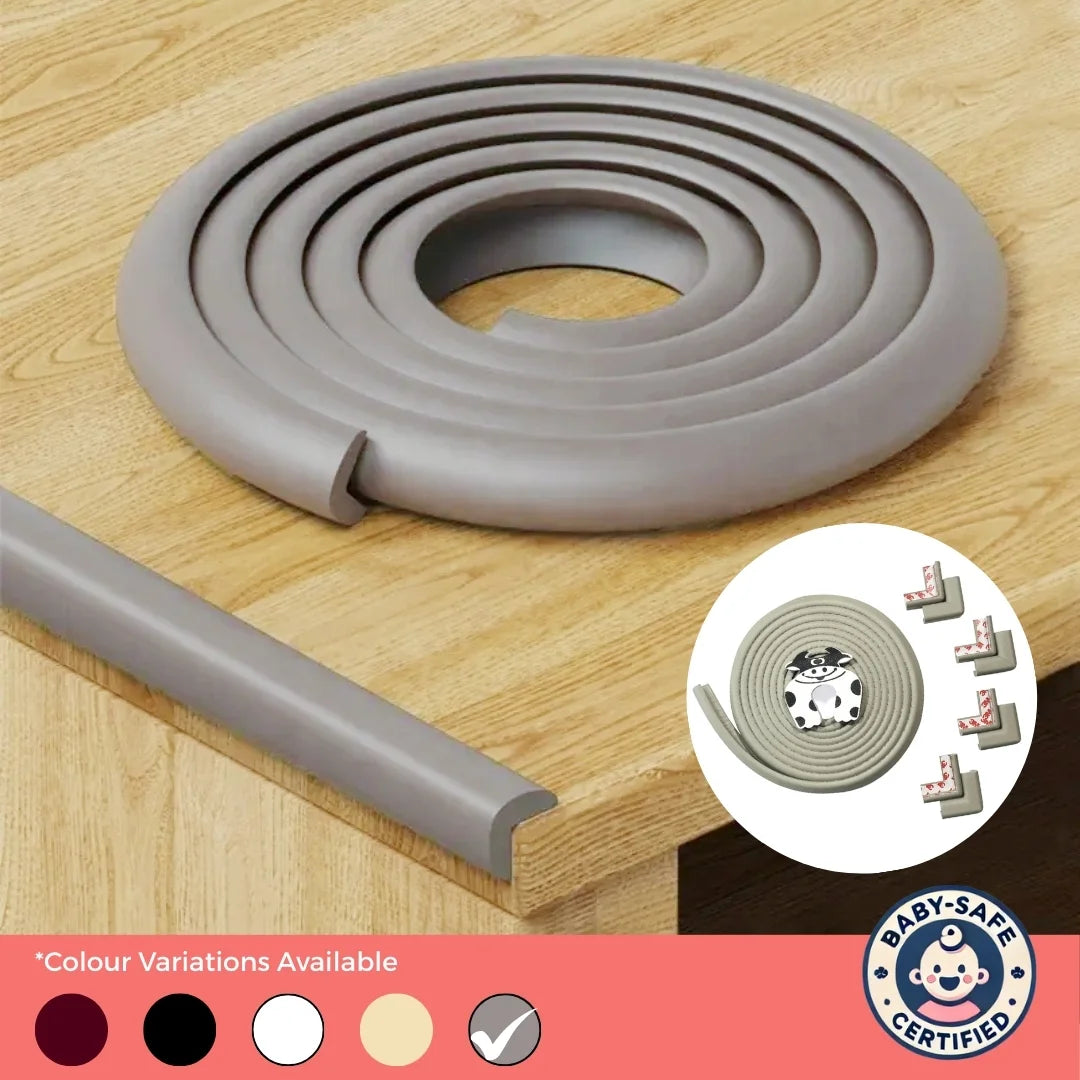 BabySafeHouse Edge Guard & Corner Protector Combo for Baby Safety, India’s First Pre-Taped Design & Easy Installation