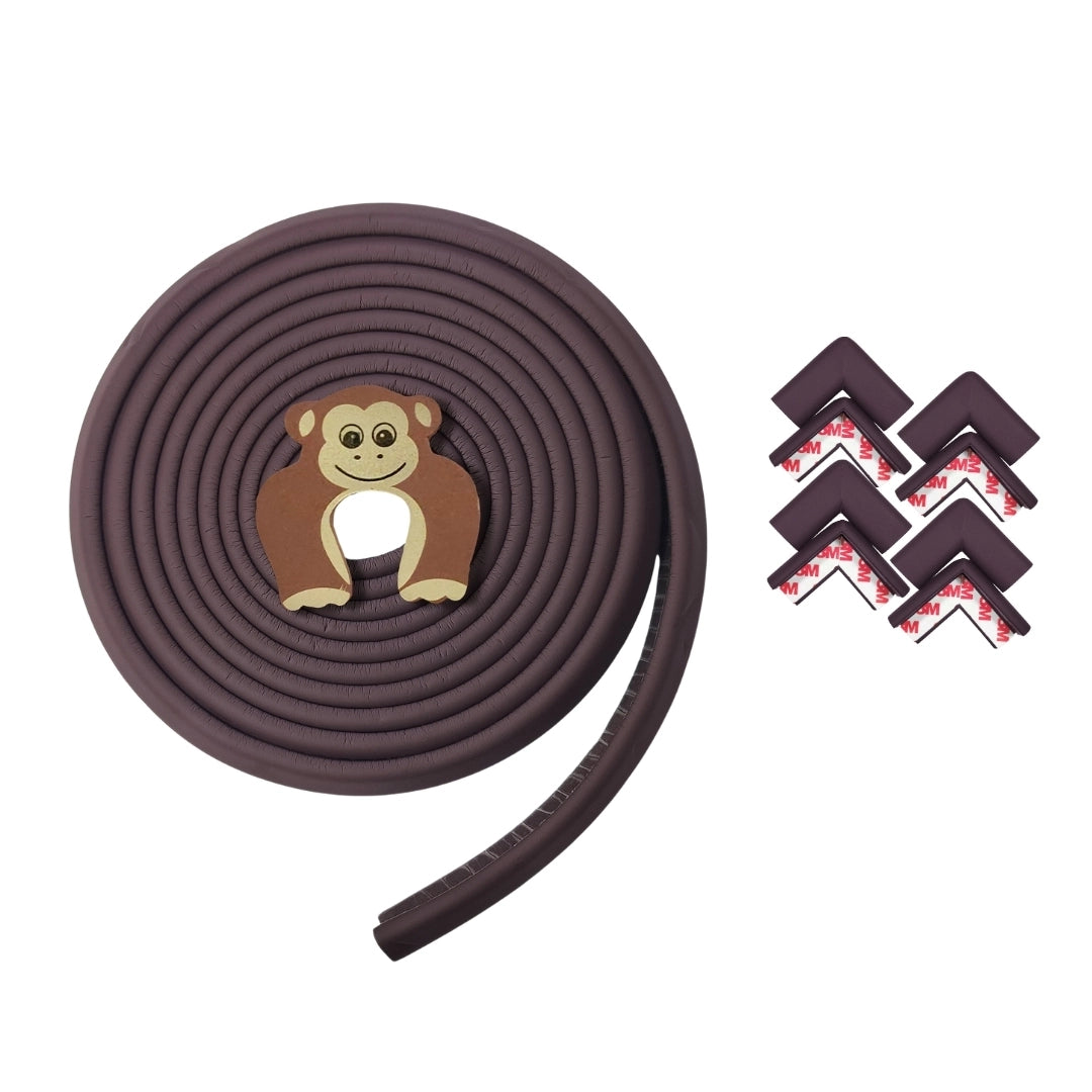 Edge Guard & Corner Protector Combo for Baby Safety, India’s First Pre-Taped Design & Easy Installation
