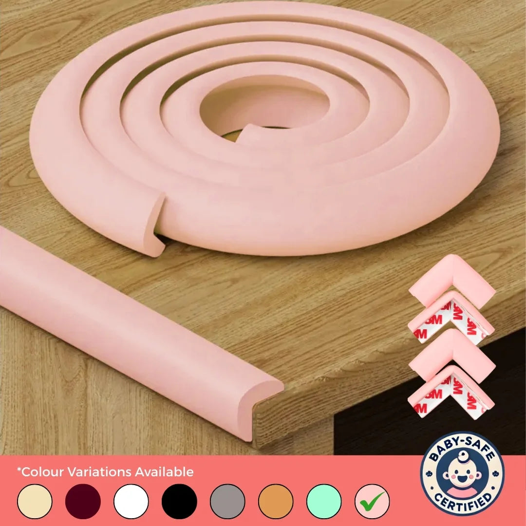 Baby Safety Edge Guard & Corner Protector Combo for Furniture