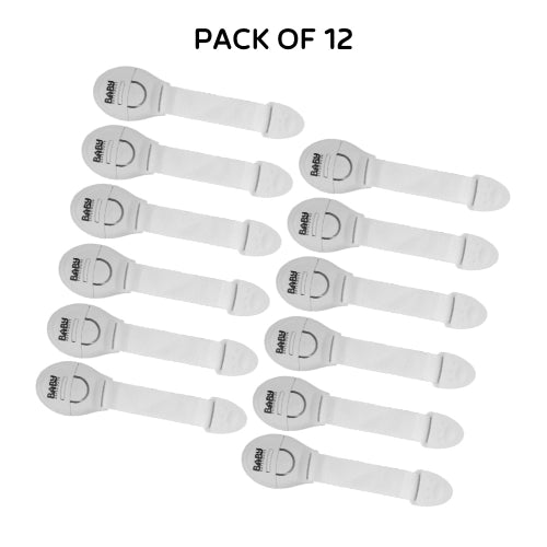 Multifunction Cabinet Lock, Child-Safe & Easy Installation - Pack of 10