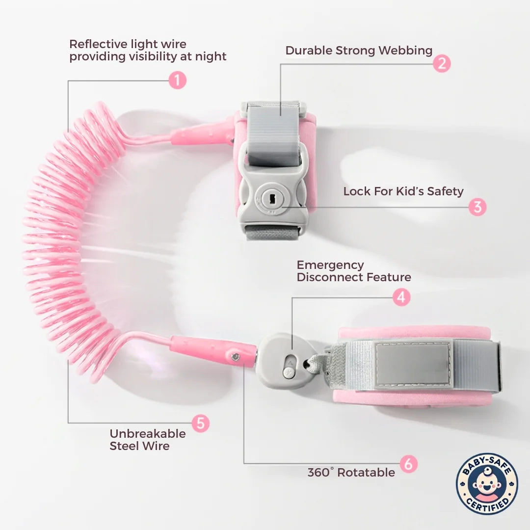 Safety Wrist Link for Child Protection