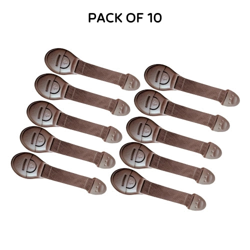 Multifunction Cabinet Lock, Child-Safe & Easy Installation - Pack of 10