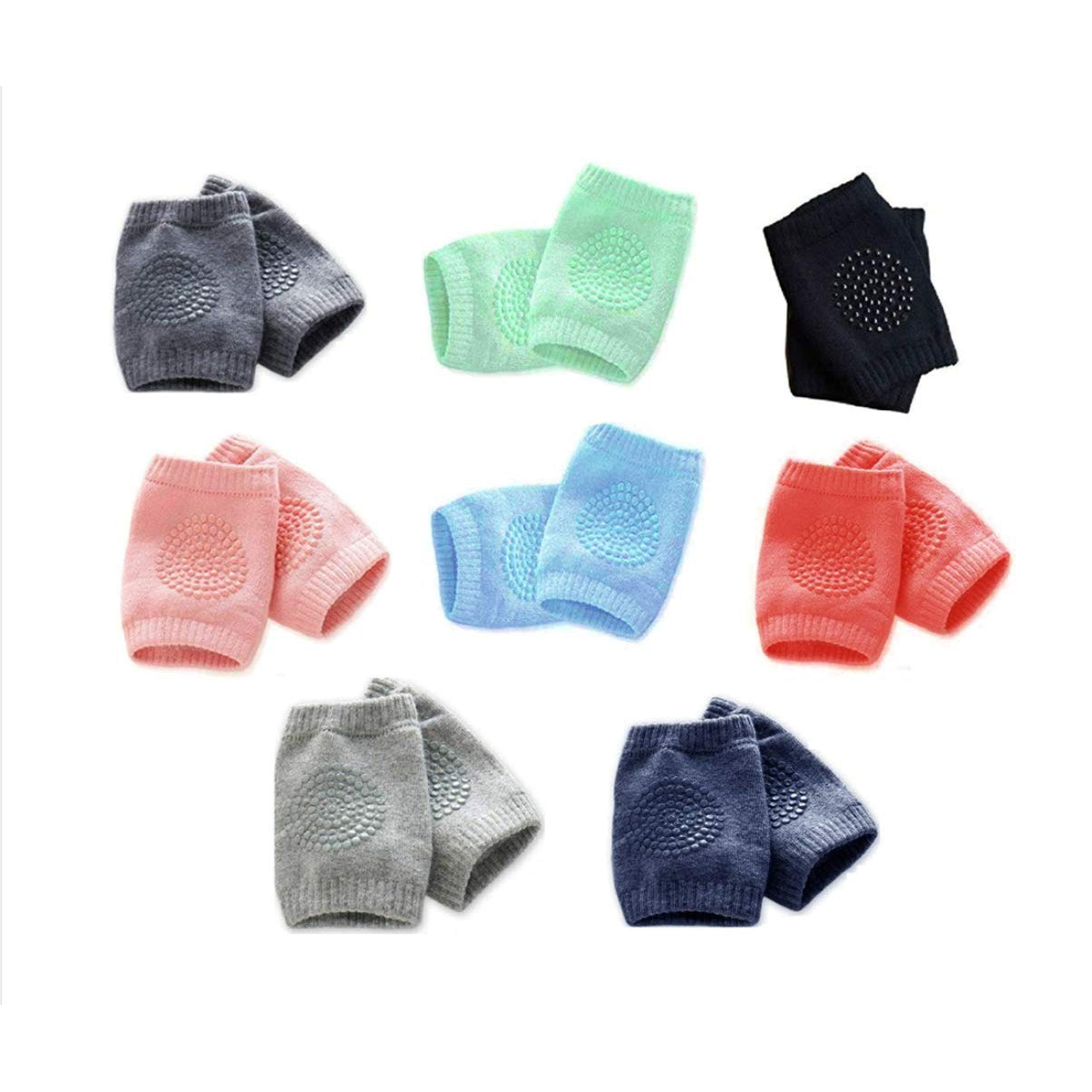 Knee Pads for Crawling Babies, Comfortable & Adjustable Fit with Breathable Padding