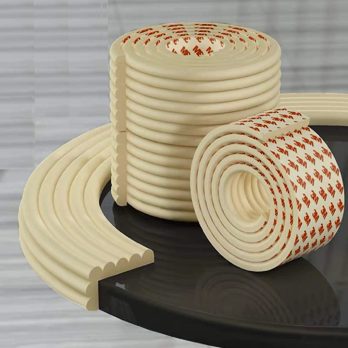 Multifunction Edge Guard for Baby Safety, Pre-Taped & Easy Installation