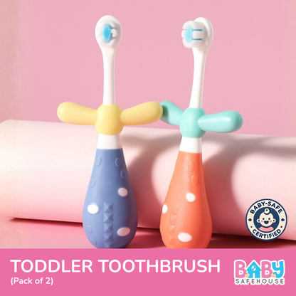 Toothbrush for Toddlers (Set of 2) – Best Soft Toothbrush for Toddlers in India