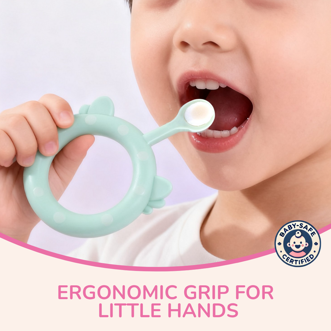 Infant Toothbrush (Set of 2) – Soft Baby Toothbrush for Gentle Oral Care