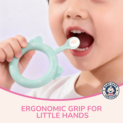 Infant Toothbrush (Set of 2) – Soft Baby Toothbrush for Gentle Oral Care