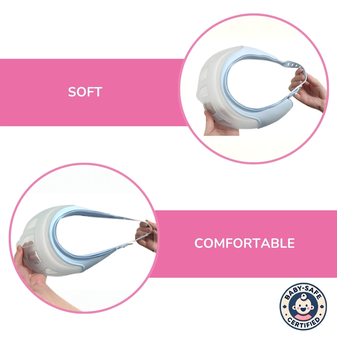 Shower Cap for Kids – Adjustable Kids Shower Cap for Shampoo Protection