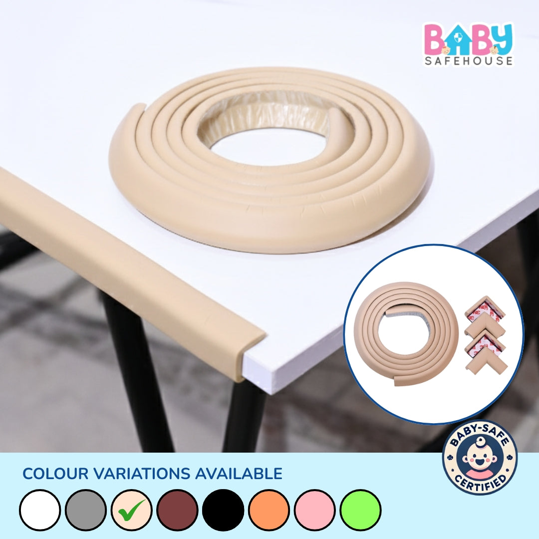 2M Edge Guard & Corner Protector Combo, Safe & Stylish Protection for Furniture