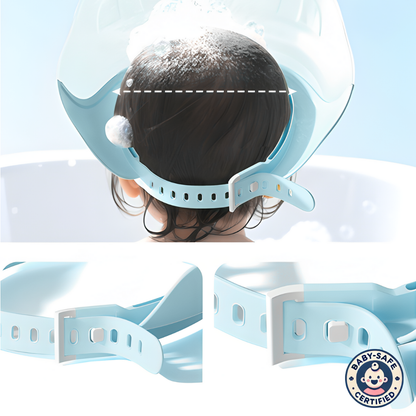 Shower Cap for Kids – Adjustable Kids Shower Cap for Shampoo Protection