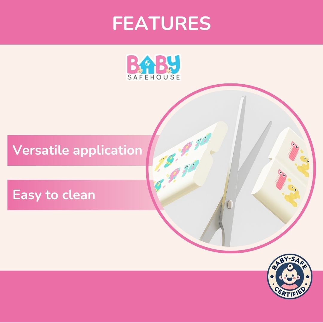 Multifunction Baby Safety Edge Guard - Bear Print