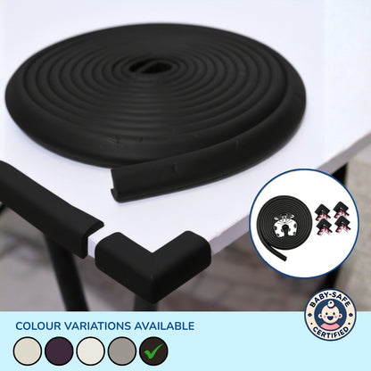 Baby Safety Edge Guard & Corner Protector Combo (5 metre Edge + 8 Corners + 1 Door Guard)