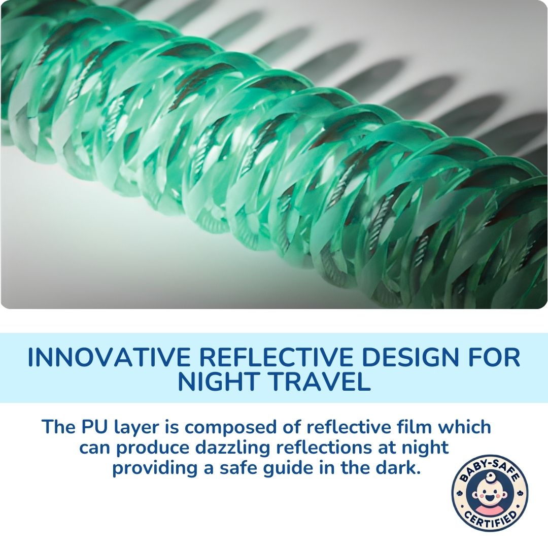 Anti-Lost Safety Wrist Link for Child Protection (Green Color / Pink Color)