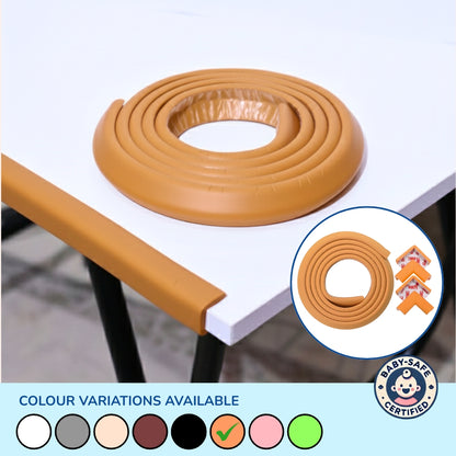 2M Edge Guard & Corner Protector Combo, Safe & Stylish Protection for Furniture