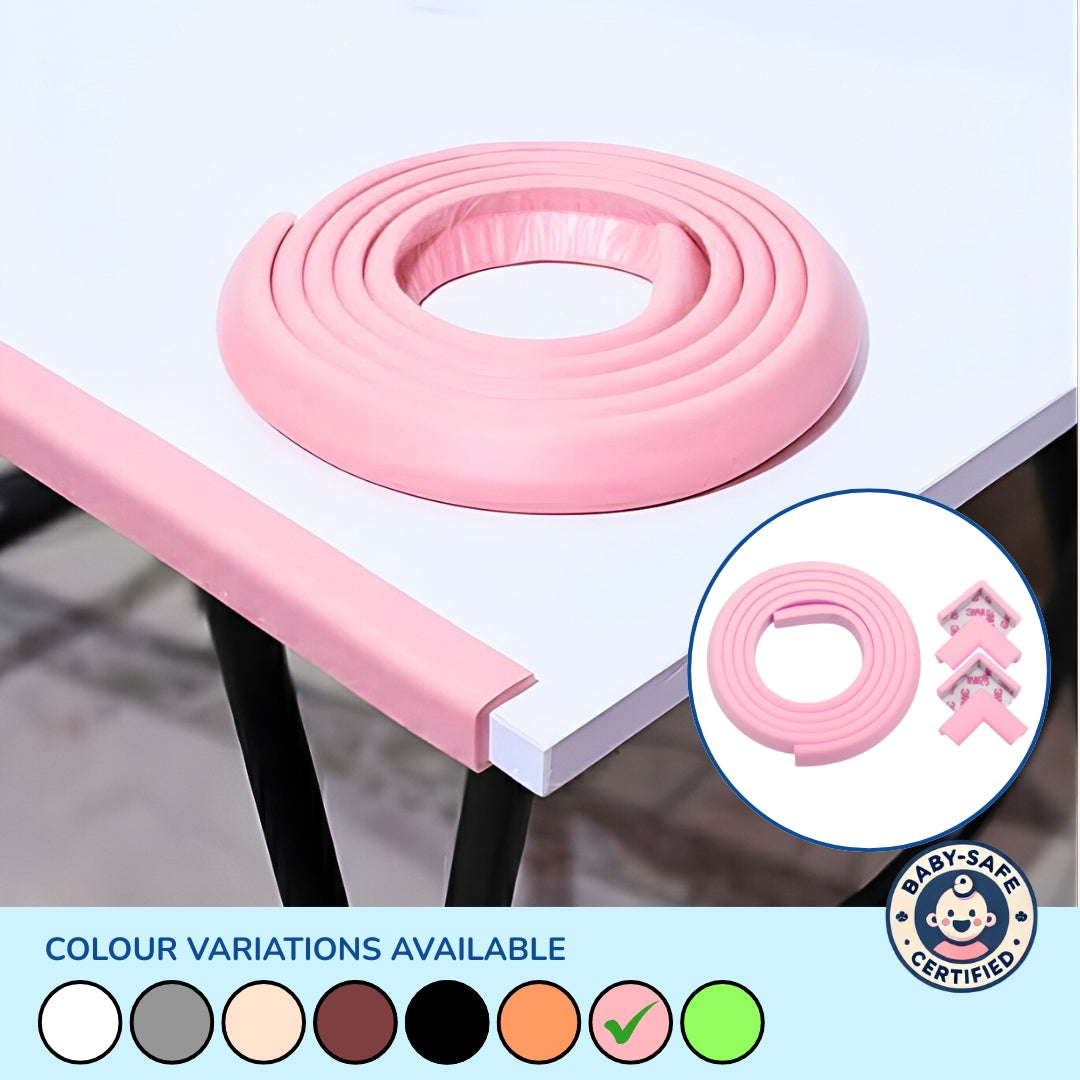 2M Edge Guard & Corner Protector Combo, Safe & Stylish Protection for Furniture