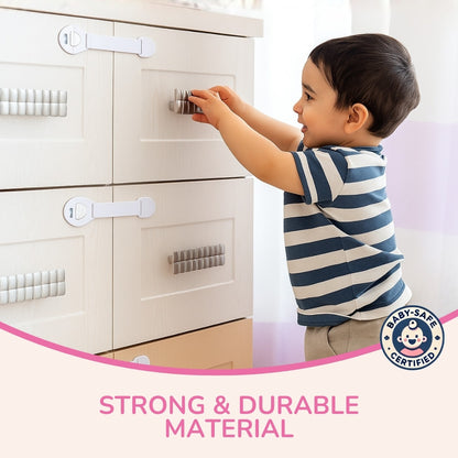 All-in-One Baby Proofing Kit – Edge & Corner Guards + Socket Covers + Door Guards + Cabinet Locks