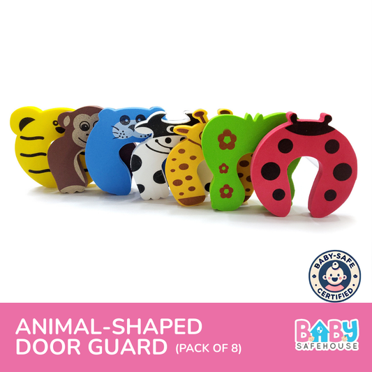 Baby Safety Door Guard - Animal Shape (Pack of 8)