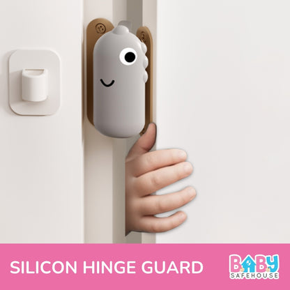 Silicon Door Finger Pinch Guard - Hinge Guard to Prevent Finger Pinching (Pack of 2)