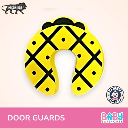 Fruit Shape Baby Safety Door Guard for Kids to prevent Finger Pinching (Set of 4)
