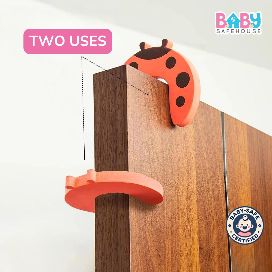Baby Safety Door Guard - Animal Shape (Pack of 8)