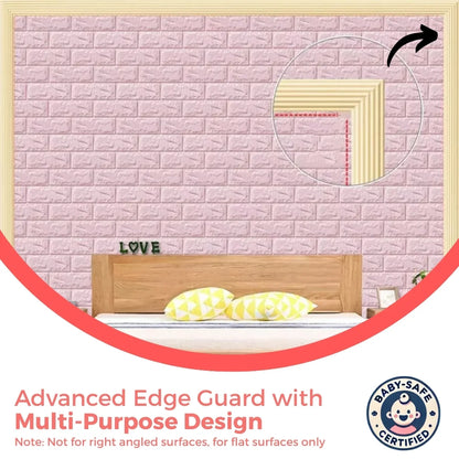 Multifunction Edge Guard for Baby Safety, Pre-Taped & Easy Installation