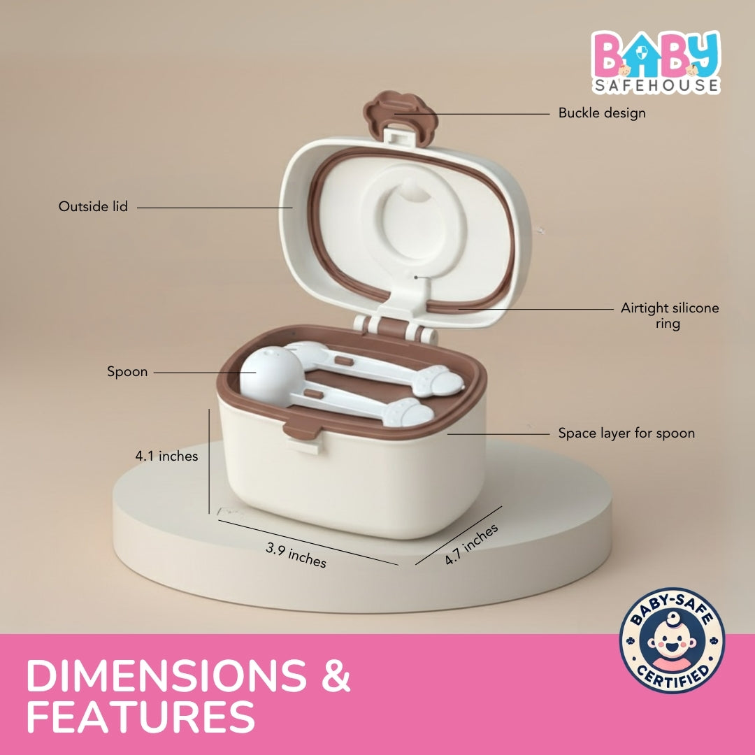 Milk Powder Container for Baby – Multipurpose Baby Milk Powder Storage Box