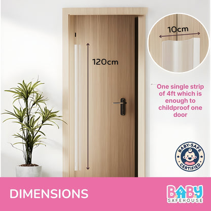 Door Finger Pinch Guard - Hinge Guard to Prevent Finger Pinching