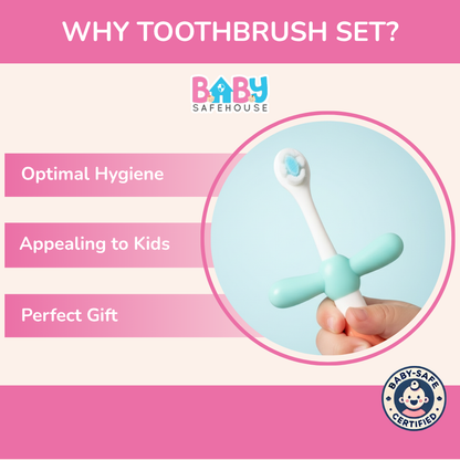 Toothbrush for Toddlers (Set of 2) – Best Soft Toothbrush for Toddlers in India