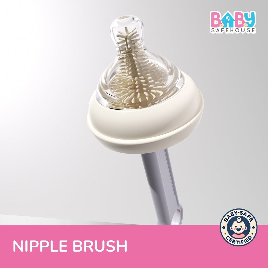 Portable Bottle Cleaning Brush Set – Travel Bottle Cleaner & Washing Brush for Baby Bottles