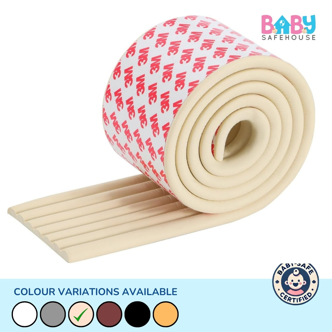 Multifunction Edge Guard for Baby Safety, Pre-Taped & Easy Installation