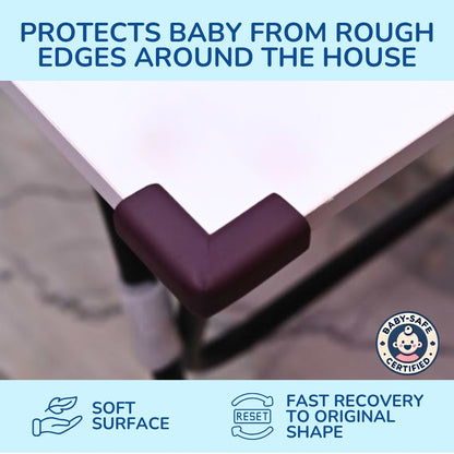 Baby Safety Edge Guard & Corner Protector Combo (5metre Edge + 8 Corners + 1 Door Guard)