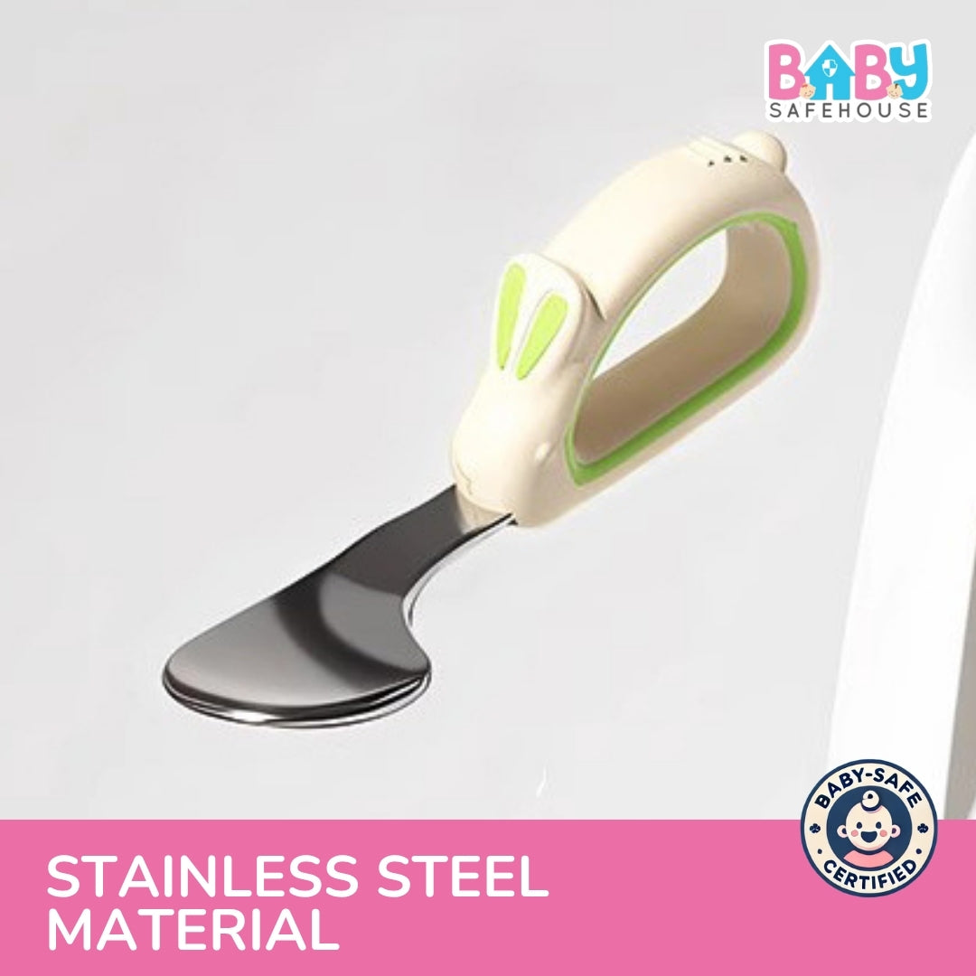 Best Baby Fork and Spoon Set – Premium Stainless Steel Fork and Spoon Set for Baby & Kids