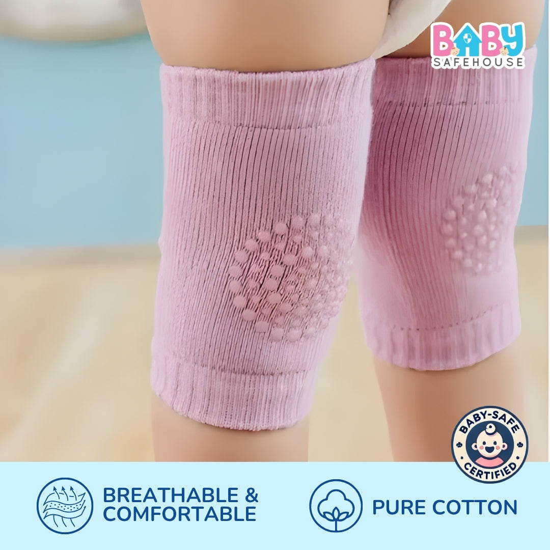 Non-Slip Baby Knee Pads for Safe Crawling (Pack of 5)