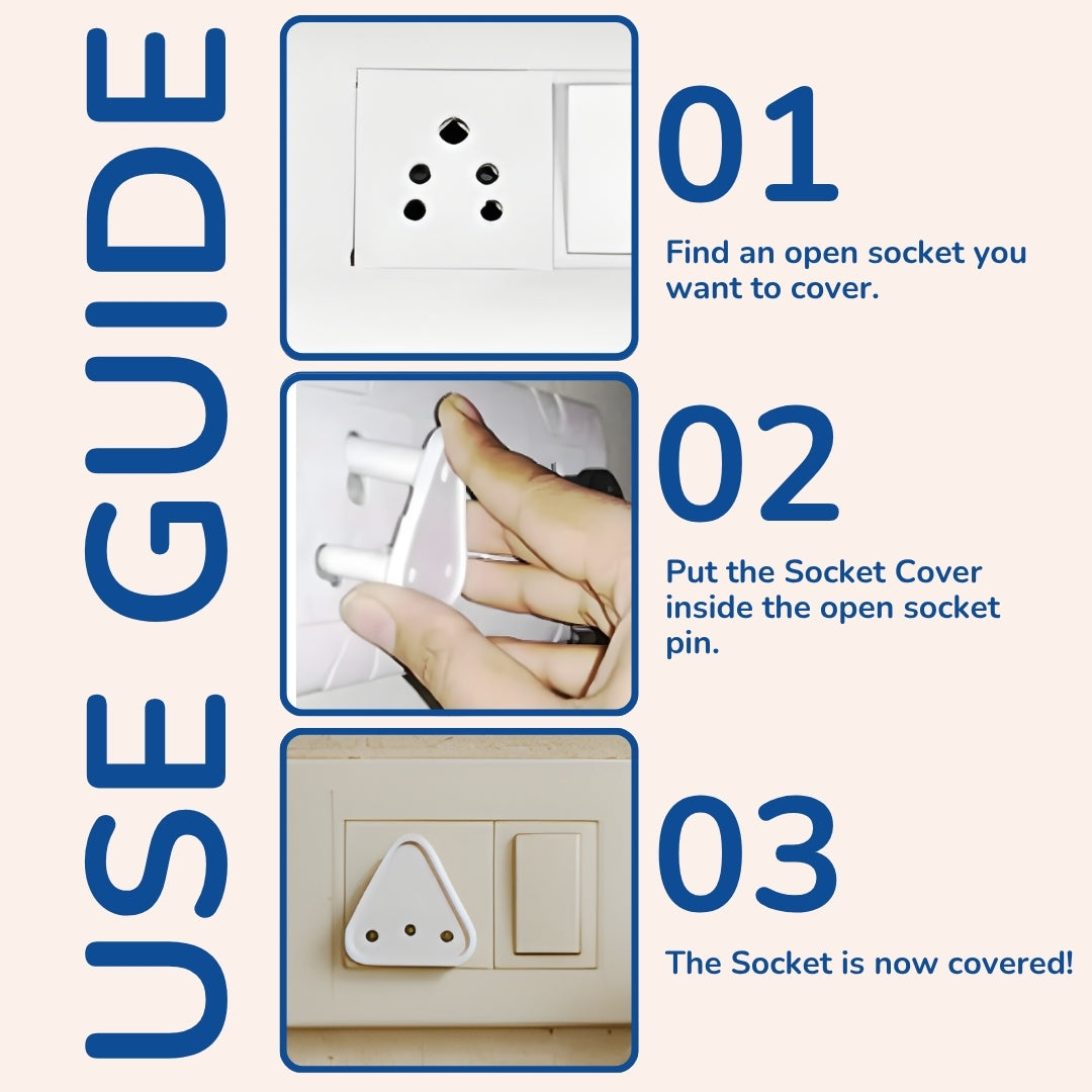 Electrical Plug Socket Cover (Pack of 15)