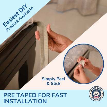 2M Edge Guard & Corner Protector Combo, Safe & Stylish Protection for Furniture