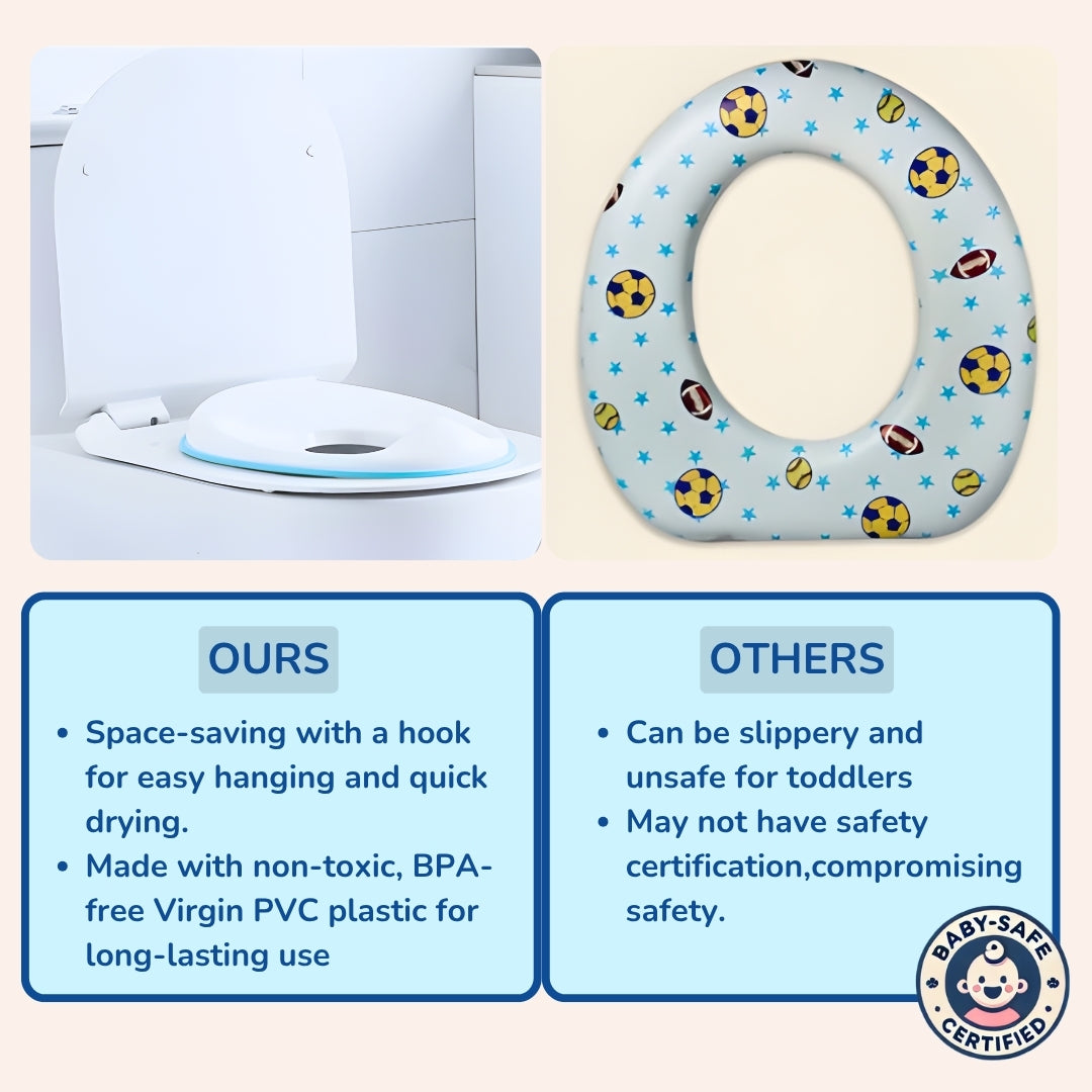 Potty Training Seat for Infants & Toddlers (Pink Color)