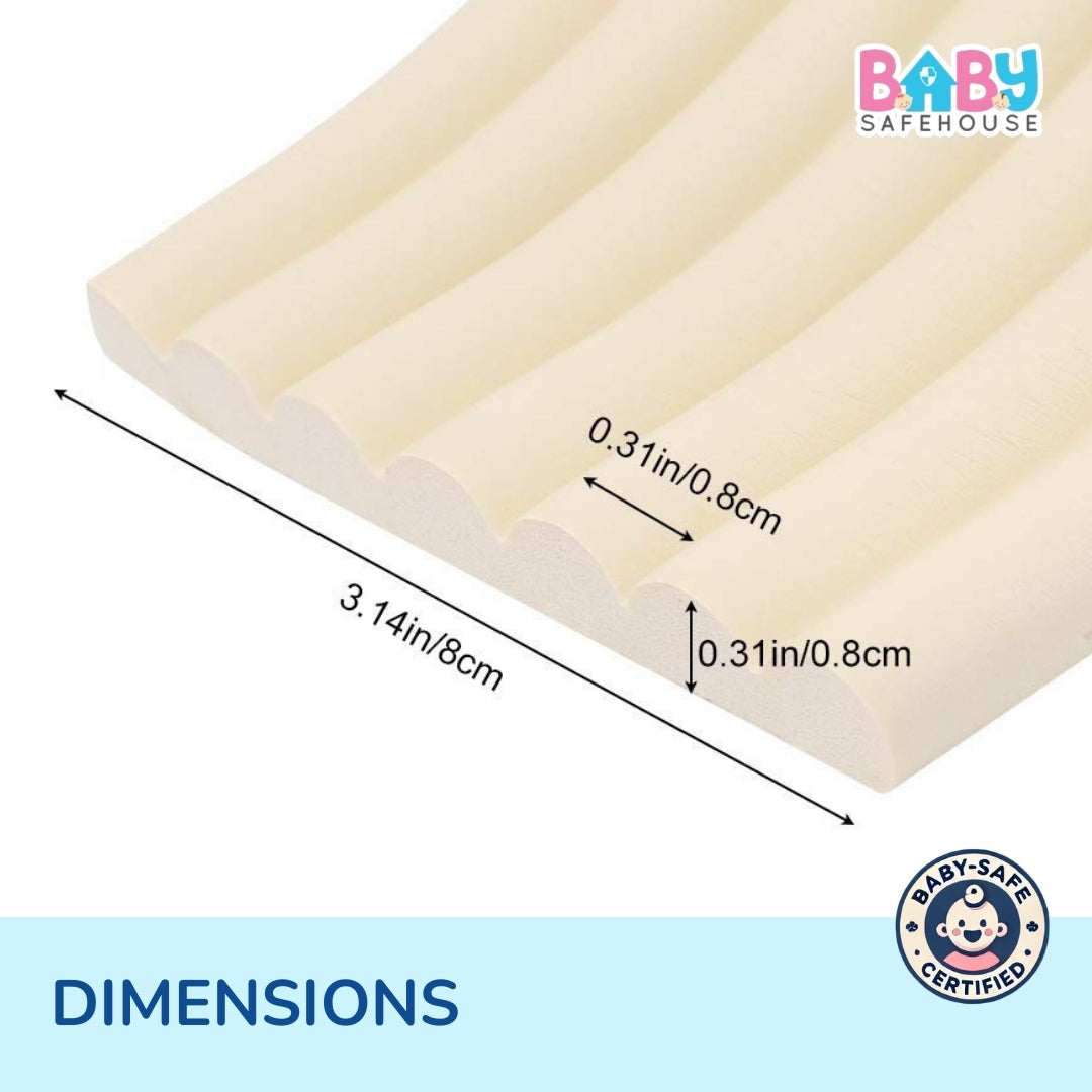 Multifunction Edge Guard for Baby Safety, Pre-Taped & Easy Installation