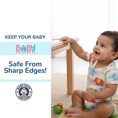 Multifunction Edge Guard for Baby Safety, Pre-Taped & Easy Installation