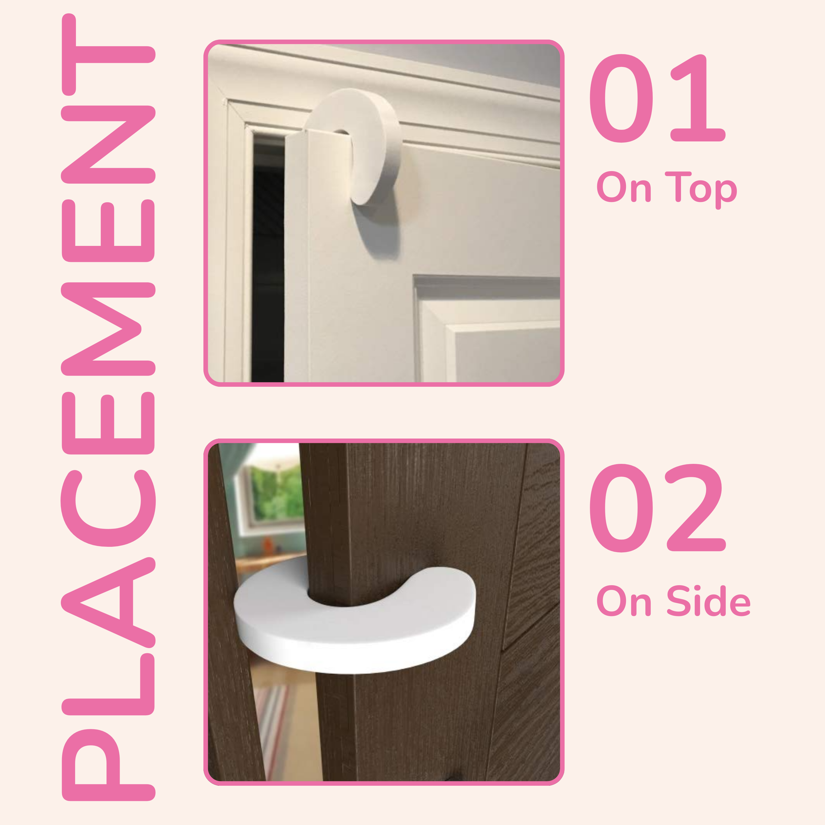 Fruit Shape Baby Safety Door Guard for Kids to prevent Finger Pinching (Set of 4)