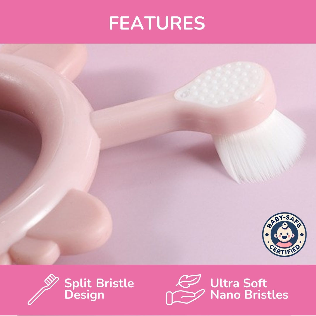 Infant Toothbrush (Set of 2) – Soft Baby Toothbrush for Gentle Oral Care