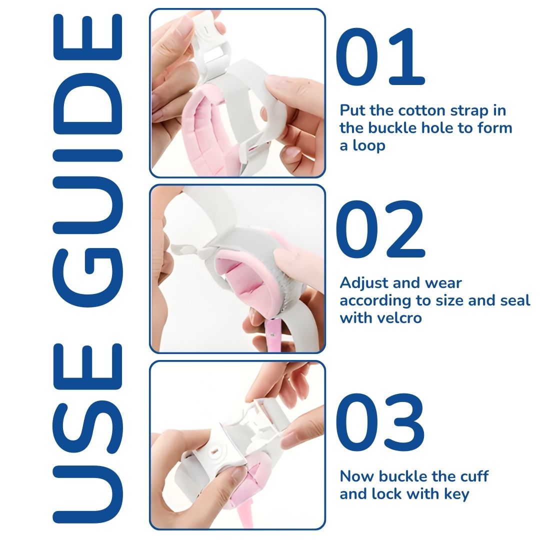 Anti-Lost Safety Wrist Link for Child Protection (Green Color / Pink Color)