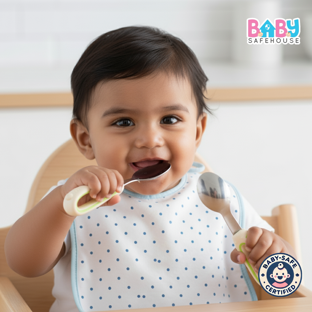 Best Baby Fork and Spoon Set – Premium Stainless Steel Fork and Spoon Set for Baby & Kids