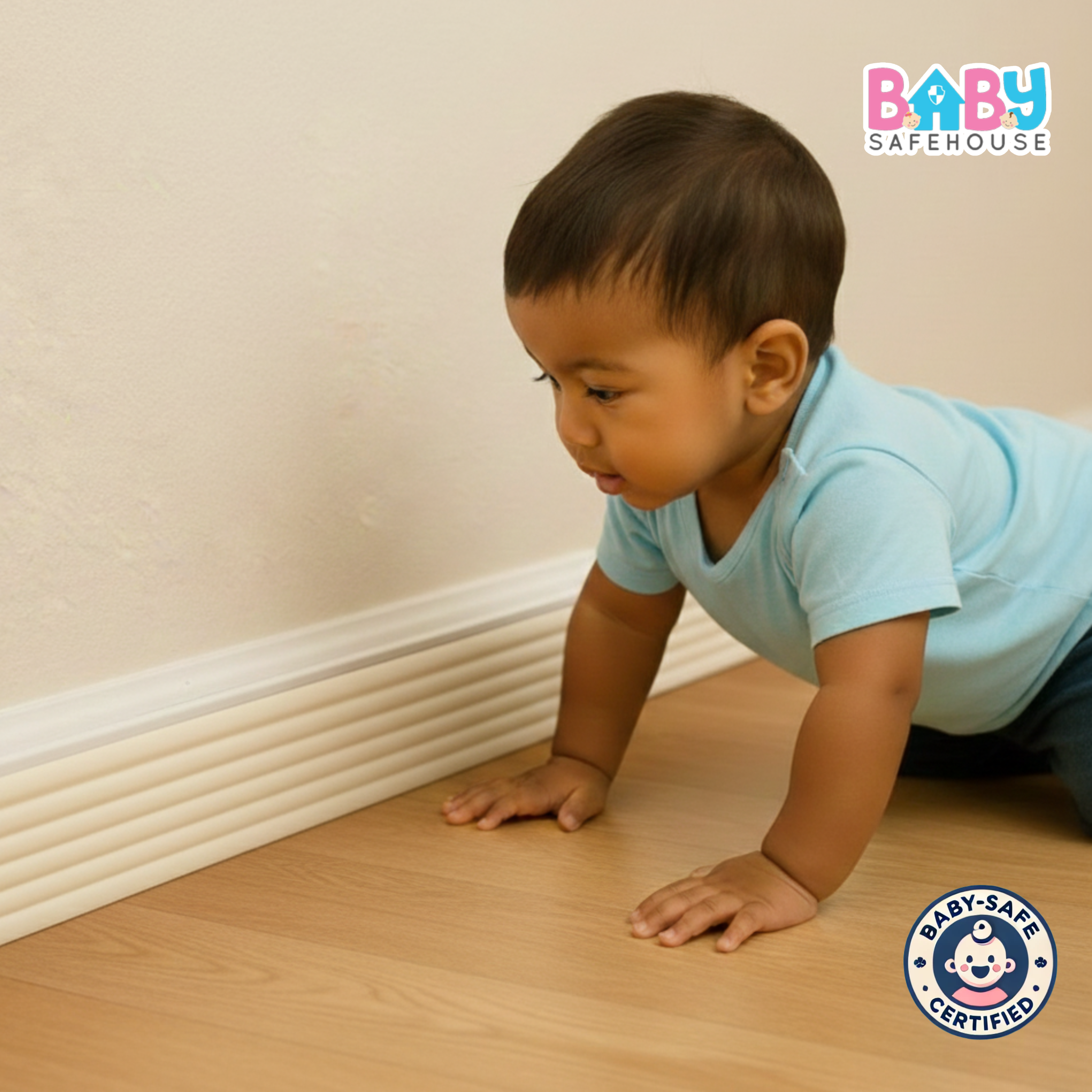 Multifunction Edge Guard for Baby Safety, Pre-Taped & Easy Installation