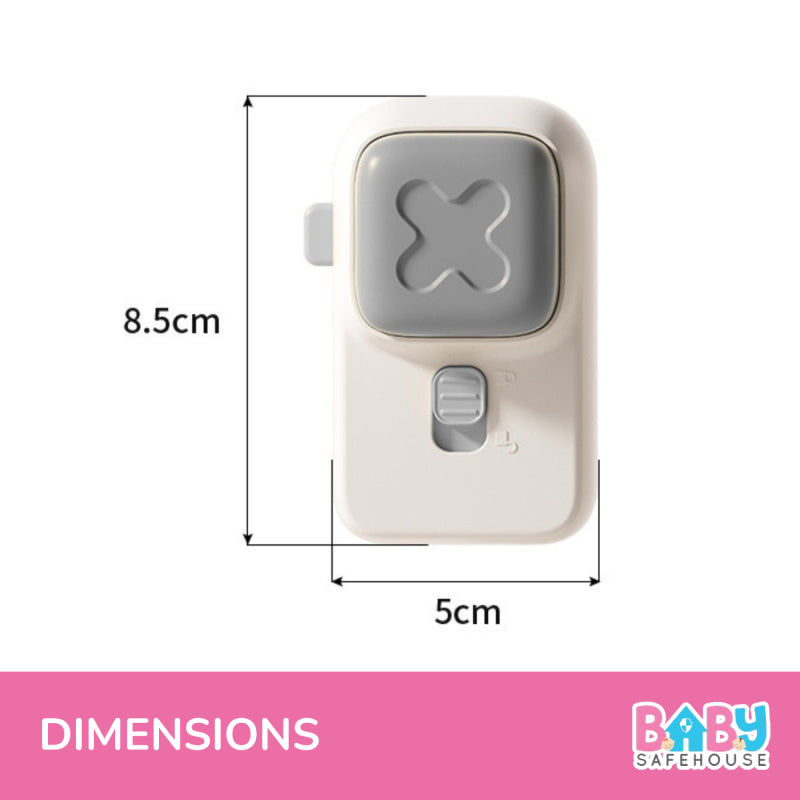 Baby Door Stopper, Finger Pinch Guard to Prevent Door Slamming & Accidental Lock-In