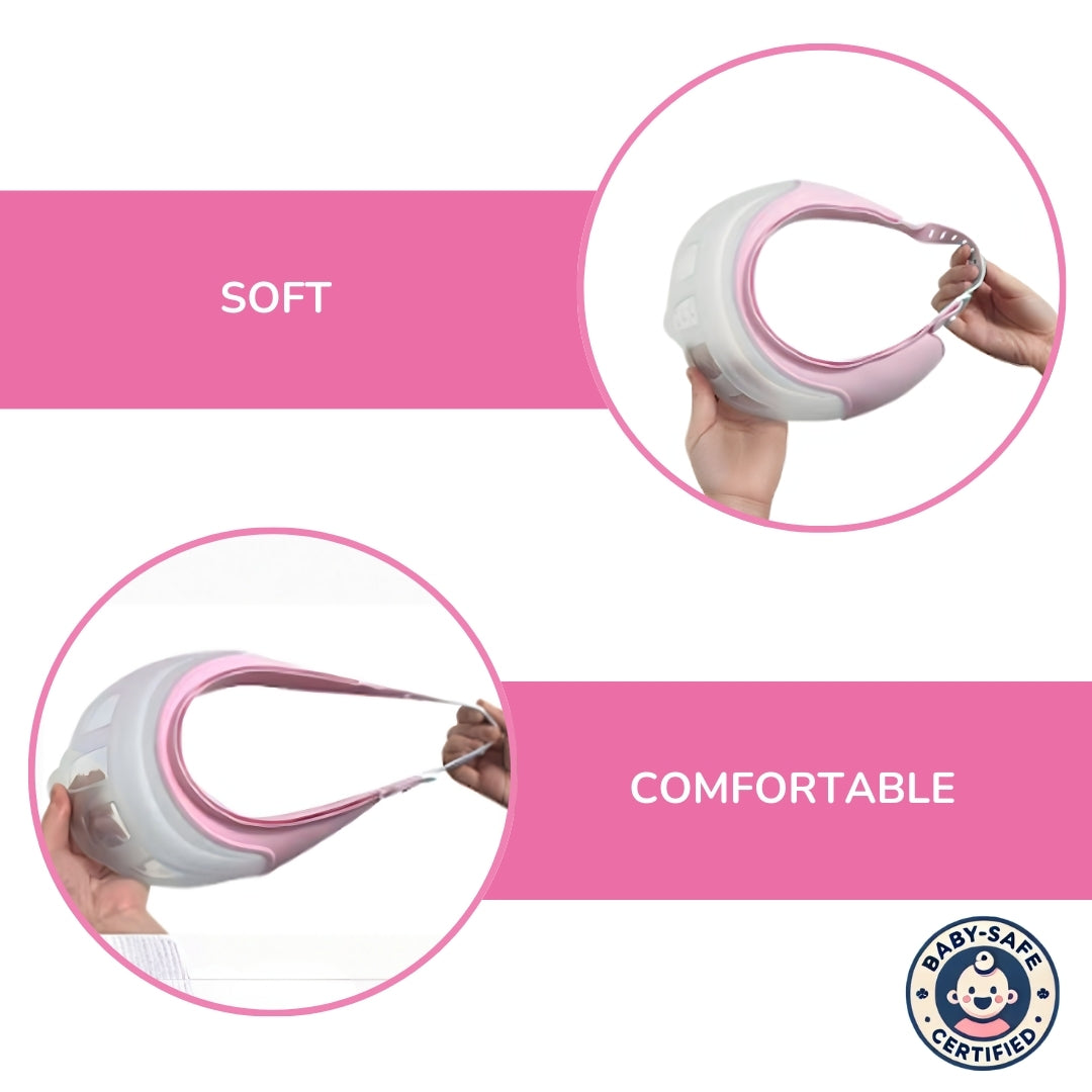 Shower Cap for Kids – Adjustable Kids Shower Cap for Shampoo Protection